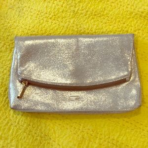 Hayden Harnett gold clutch
